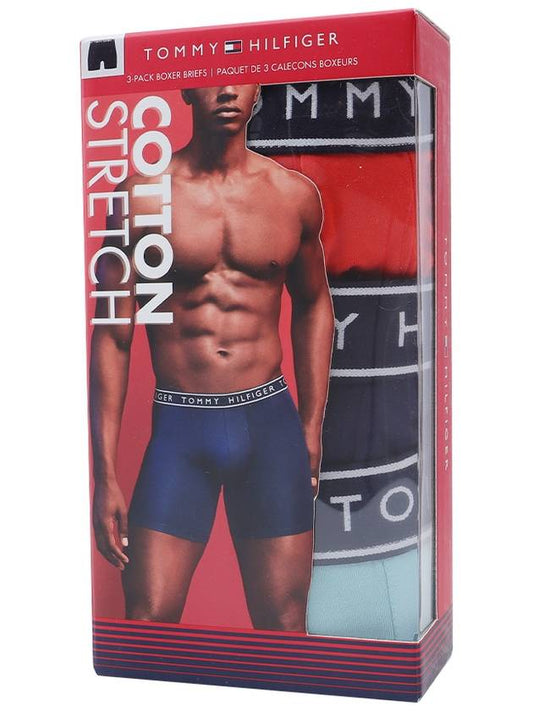 3 Pack Stretch Boxer Men's Boxer Briefs 09T4145623 - TOMMY HILFIGER - BALAAN 1