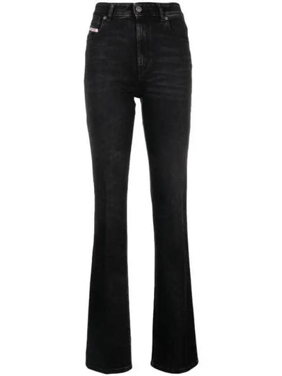 High Rise Bootcut Jeans Black - DIESEL - BALAAN 2