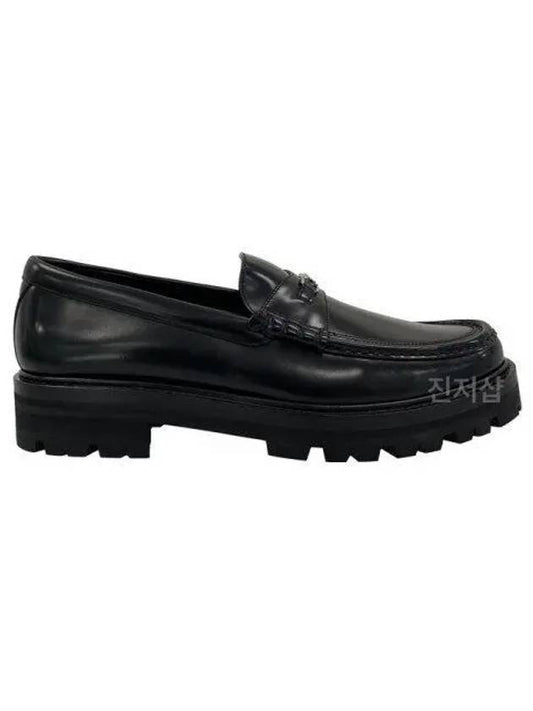 Margaret Chunky Triomphe Loafers Black - CELINE - BALAAN 2