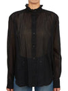 Gamble Women's Shirt HT0186FA A1J03E 01BK - ISABEL MARANT - BALAAN 1