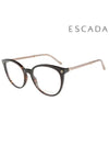 Glasses Frame VES D59 09AT Round Men Women Glasses - ESCADA - BALAAN 1