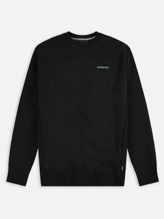 Fitz Roy Icon Sweatshirt Ink Black - PATAGONIA - BALAAN 2