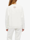 Women's Paris Swan Embroidery Logo Sweatshirt Ivory - CASABLANCA - BALAAN 4