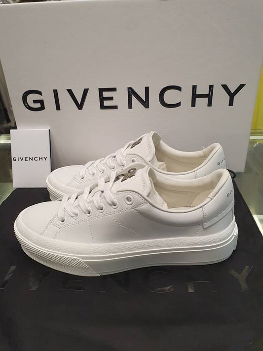 4G Logo City Low Top Sneakers White - GIVENCHY - BALAAN.
