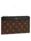 Slim Monogram Card Wallet Brown - LOUIS VUITTON - BALAAN 2