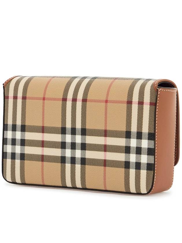 Check Cross Bag Beige - BURBERRY - BALAAN 3