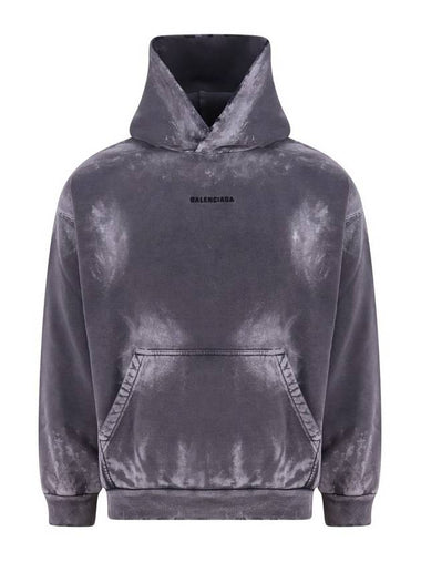 Back Medium Fit Hoodie Grey - BALENCIAGA - BALAAN 1