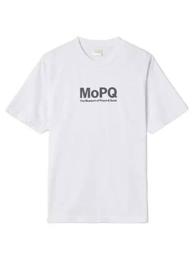 Contemporary Museum Short Sleeve T Shirt White Tee - MUSEUM OF PEACE & QUIET - BALAAN 1