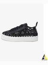 Lauren Lace Low Top Sneakers Black - CHLOE - BALAAN 2