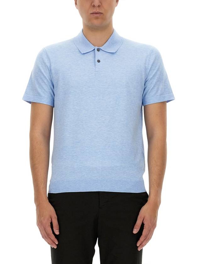 REGULAR FIT POLO SHIRT - THEORY - BALAAN 1