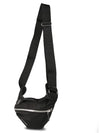 G Zipper Triangle Nylon Small Belt Bag Black - GIVENCHY - BALAAN 5