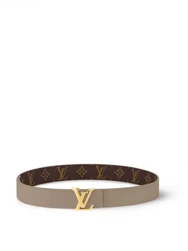 LV Initiales Monogram Reversible 30mm Belt Beige Brown - LOUIS VUITTON - BALAAN 2