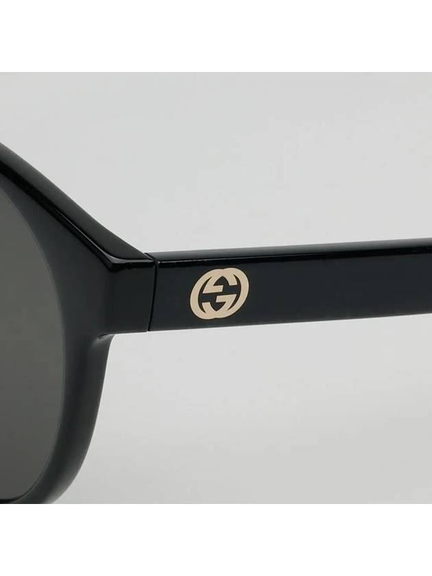 Eyewear Round Sunglasses Black - GUCCI - BALAAN 5