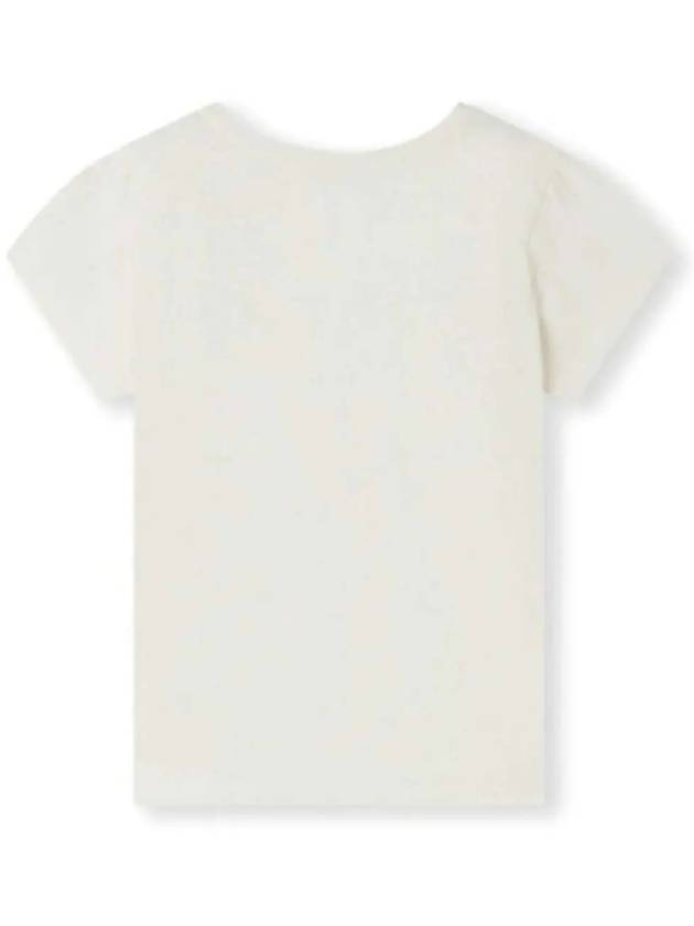 Bonpoint Capricia Short Sleeve T Shirt White S04GTSK00018 102 - ETC - BALAAN 2