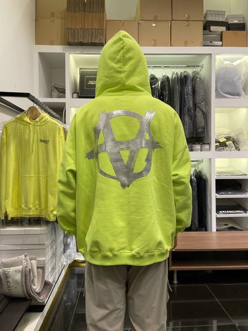 Anarchy neon hoodie - VETEMENTS - BALAAN 1