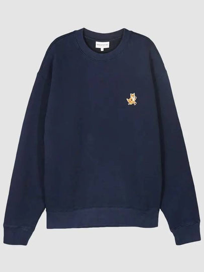 Fox Cotton Sweatshirt Navy - MAISON KITSUNE - BALAAN 2