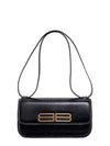 BB Logo Gossip Small Shoulder Bag Black - BALENCIAGA - BALAAN 1