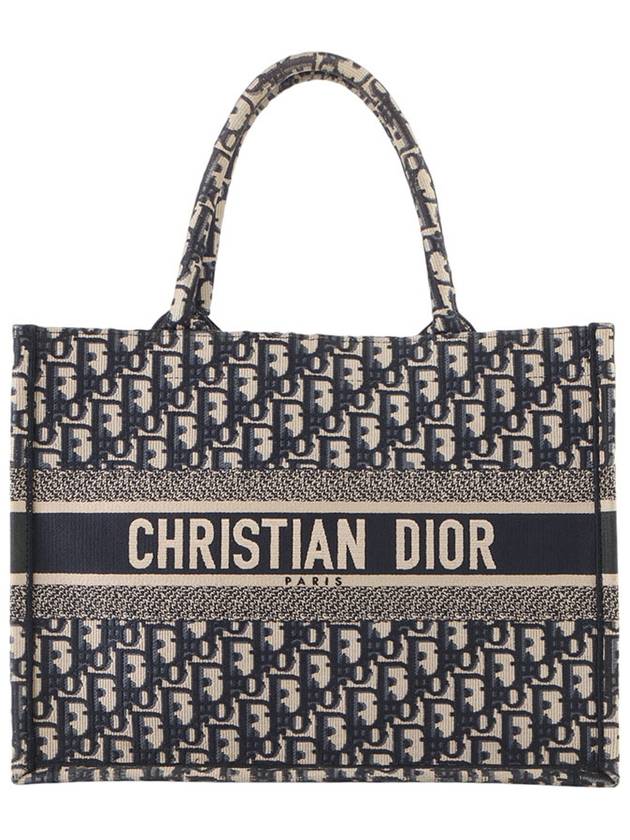 M1296ZRIW Oblique Book Tote Bag Medium Department Store Warranty 33536Y 1 - DIOR - BALAAN 1