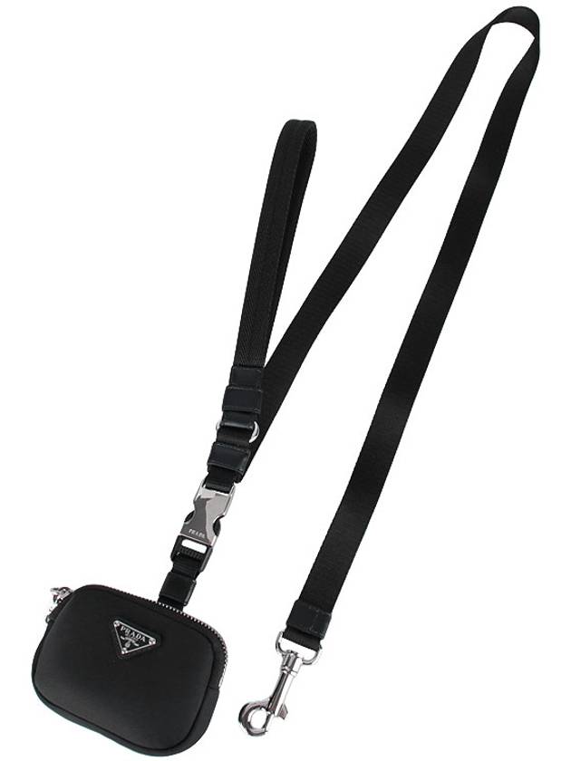 Re-Nylon Pet Leash Black - PRADA - BALAAN 5