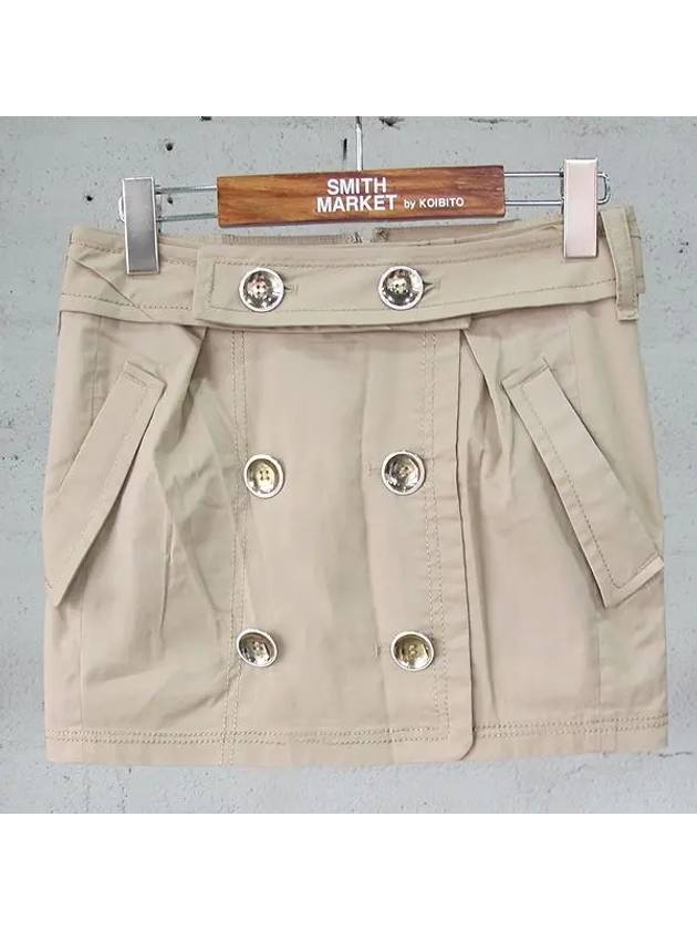 Smith Market Beige Skirt Women s Clothing - SYSTEM - BALAAN 1