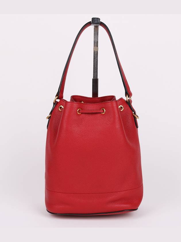 Vitello 2 strap bucket shoulder bag 1BE018 - PRADA - BALAAN 3