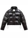 Vinyl Padding Jacket Black - COURREGES - BALAAN 7