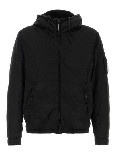 Chrome-R Hooded Padding Black - CP COMPANY - BALAAN 2