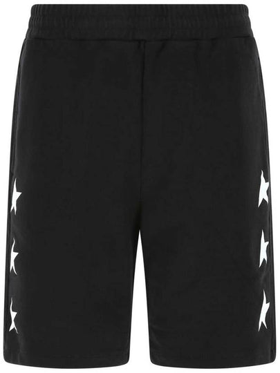 White Star Bermuda Shorts Black - GOLDEN GOOSE - BALAAN 2