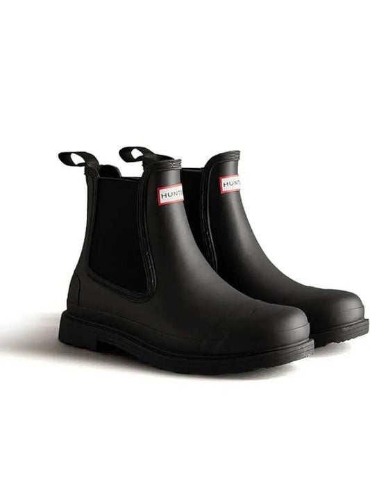 Men's Command Chelsea Rain Boots Black - HUNTER - BALAAN 2