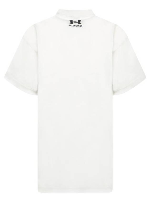 Short Sleeve T Shirt 787349 TRVB7 9081 White - BALENCIAGA - BALAAN 3