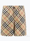 Check Shorts Sand - BURBERRY - BALAAN 2