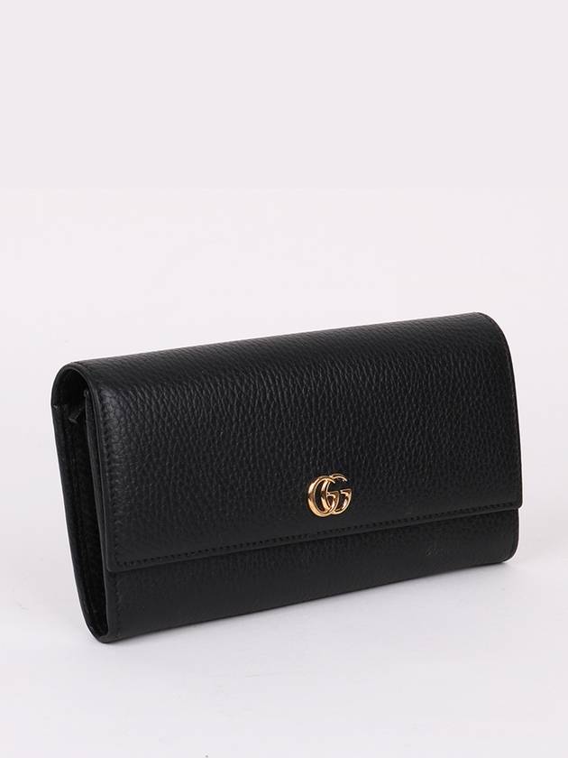 GG Gold Marmont Flap Women s Long Wallet 456116 - GUCCI - BALAAN 3