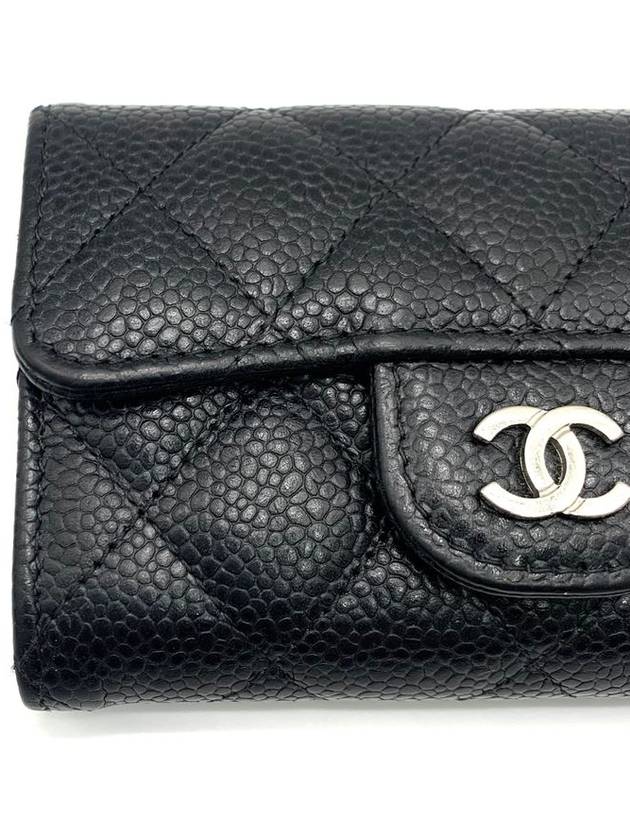 Classic caviar flap card wallet - CHANEL - BALAAN 7