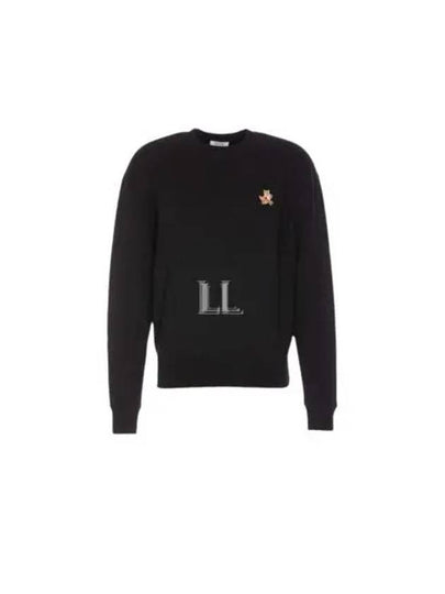 Fox Cotton Sweatshirt Black - MAISON KITSUNE - BALAAN 2