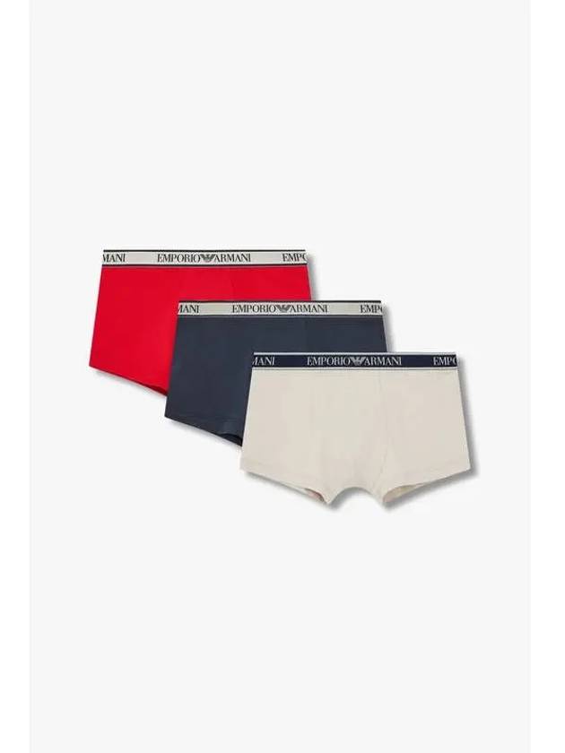 UNDERWEAR Online Exclusive Men s Line Logo Banding Draws 3PACK Multi - EMPORIO ARMANI - BALAAN 1