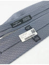 H Discret Unie Tie Gris - HERMES - BALAAN 3