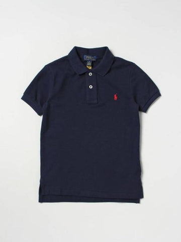 Kids Polo Shirt 322603252 005 Navy - POLO RALPH LAUREN - BALAAN 1