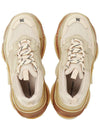 TRIPLE S low-top sneakers beige - BALENCIAGA - BALAAN 3