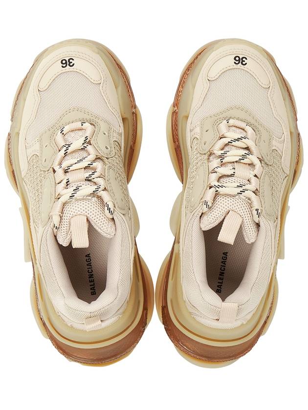 TRIPLE S low-top sneakers beige - BALENCIAGA - BALAAN 3