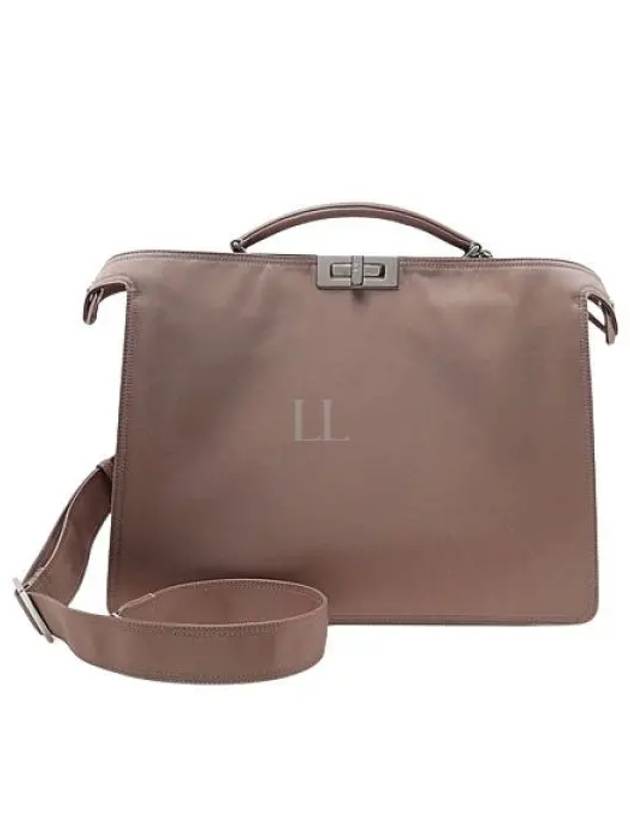 Peekaboo ISeeU Medium Tote Bag Beige - FENDI - BALAAN 2