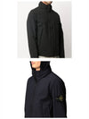 Wappen Soft Shell Hooded Jacket Black - STONE ISLAND - BALAAN 6