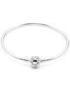 Women's Moments Bangle Bracelet Silver - PANDORA - BALAAN 4