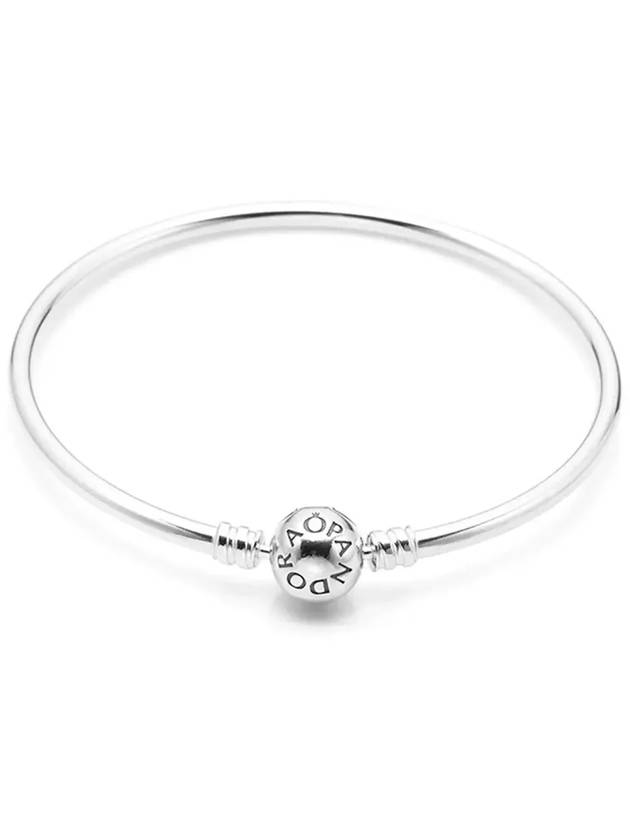 Women's Moments Bangle Bracelet Silver - PANDORA - BALAAN 4