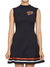 Women's Sleeveless Short Dress Navy - HORN GARMENT - BALAAN 1