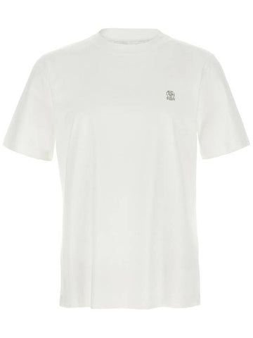 Brunello Cucinelli Logo T-Shirt - BRUNELLO CUCINELLI - BALAAN 1