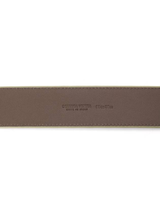 Intrecciato Leather Belt Beige - BOTTEGA VENETA - BALAAN 6