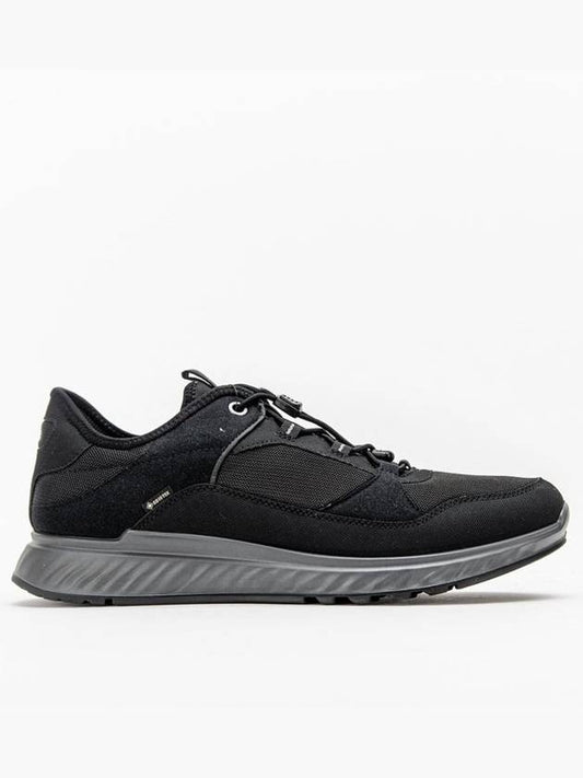 Exostride Low Top Sneakers Black - ECCO - BALAAN 2