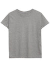 Pure Cotton Round Layered Mini Short Sleeve T-Shirt - RS9SEOUL - BALAAN 3