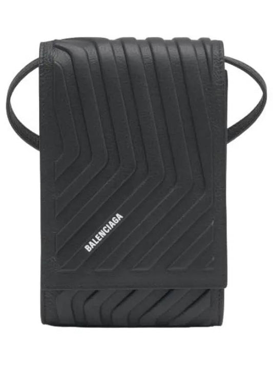 Car strap phone pouch black bag - BALENCIAGA - BALAAN 1