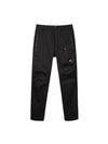 Ripstop Lens Cargo Regular Fit Straight Pants Black - CP COMPANY - BALAAN 1